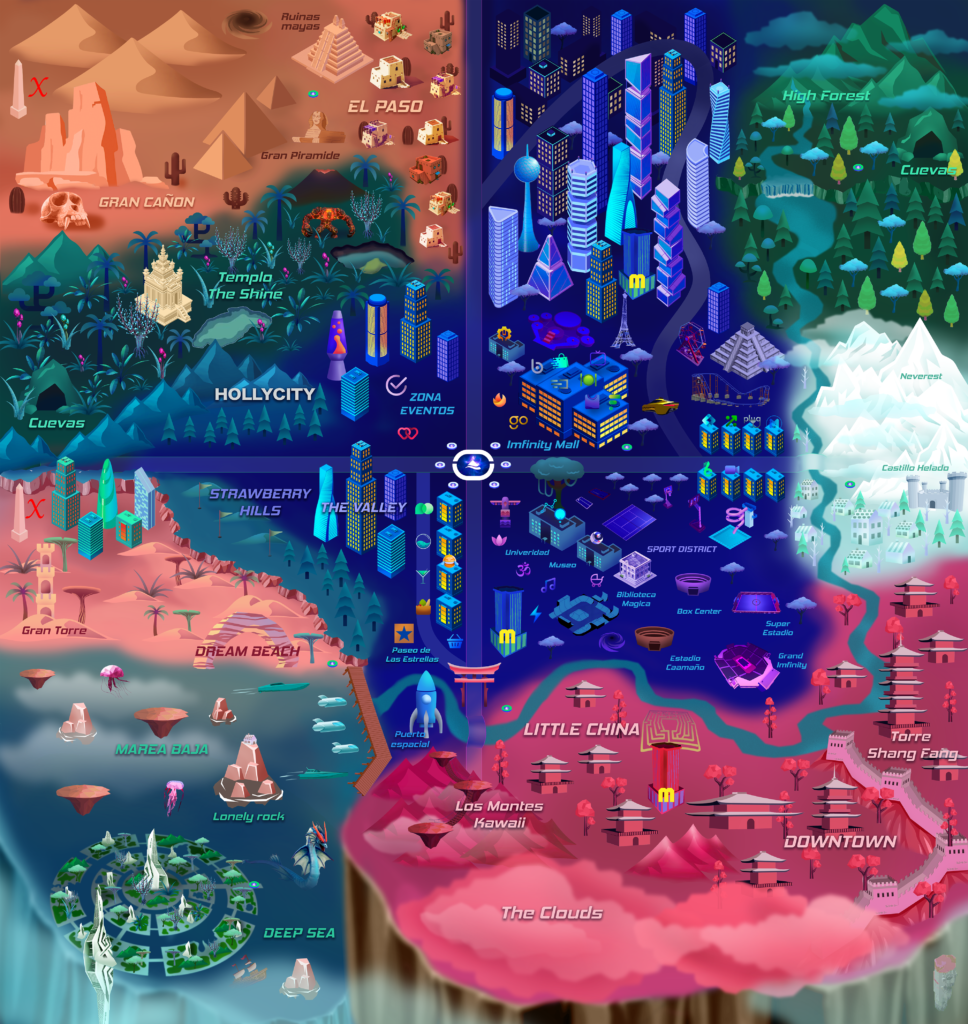 Infinityverse Map Universe – Imfinity App